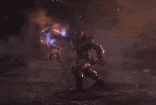 Captain Marvel Thanos GIF - Captain Marvel Thanos Avengers Endgame GIFs