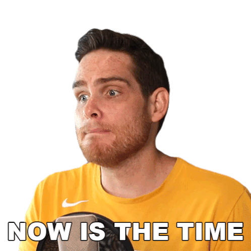 Now Is The Time Sam Johnson Sticker - Now Is The Time Sam Johnson Its Time Stickers