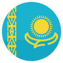 kazakhstan flags joypixels flag of kazakhstan kazakhstani flag