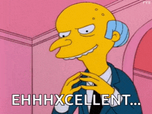The Simpsons Mr Burns GIF