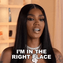 I'M In The Right Place Jac'Eil Duckworth GIF - I'M In The Right Place Jac'Eil Duckworth Basketball Wives GIFs