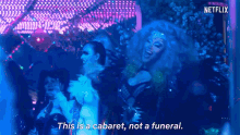 This Is A Cabaret Not A Funeral Paco León GIF - This Is A Cabaret Not A Funeral Paco León Josémaría Riquelme GIFs