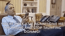 Obama Cell GIF - Obama Cell Phone GIFs