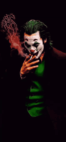 Joker Smoking GIF - Joker Smoking GIFs