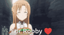 Asuna Robby GIF - Asuna Robby Yup GIFs