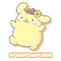 Pom Pom Purin Sticker - Pom Pom Purin Stickers