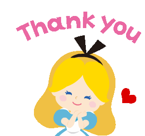 Thank You Sticker - Thank You Girl Stickers