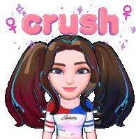 Love Crush Sticker - Love Crush Stickers