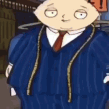 Suit And Tie Stewie GIF