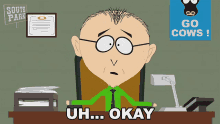 Uh Okay Mr Mackey GIF - Uh Okay Mr Mackey South Park GIFs