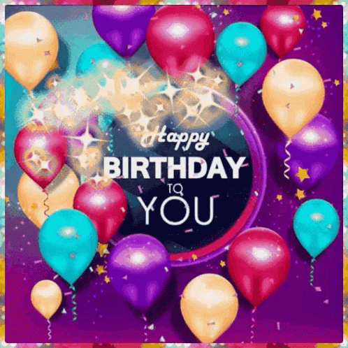 Enjoy Your Day Balloons GIF - Enjoy Your Day Balloons Happy Birthday To You GIFs