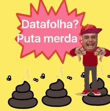 Bolsonaro Datafolha Puta Merda GIF - Bolsonaro Datafolha Puta Merda Poop GIFs