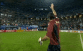 Gigi Buffon Wave Bye GIF - Gigi Buffon Wave Bye Puma GIFs