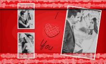 a picture of a man and woman with the words " i love you " on the bottom