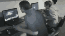 What Did The Keyboard Say To The Face? GIF - Keyboard Mad Face GIFs