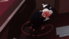 a cartoon of a devil with the words " i have objectively correct opinions "
