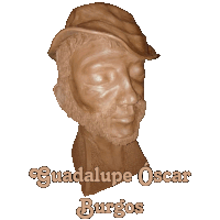 Guadalupe Oscar Burgos Cerámica Burgos Sticker