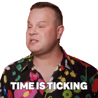 Time Is Ticking Nina West Sticker