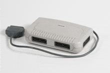 a device that has the word docomo on the top