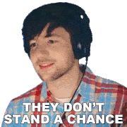 They Dont Stand A Chance Robert Geraldino Sticker - They Dont Stand A Chance Robert Geraldino Robertidk Stickers
