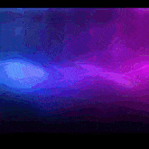 a purple and blue background with a blue light coming out of it