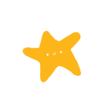 star space cute yellow happy
