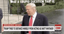 Trump Stupid GIF - Trump Stupid Question GIFs