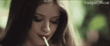 Ayna Bad Girl GIF - Ayna Bad Girl Cigar GIFs