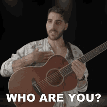 Who Are You Rudy Ayoub GIF - Who Are You Rudy Ayoub Whats Your Name GIFs