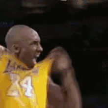Feelin Relieved GIF - Blessed Kobe Lakers GIFs