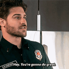 Station19 Jack Gibson GIF - Station19 Jack Gibson Hey Youre Gonna Do Great GIFs