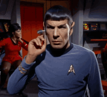 Spock Listening GIF - Spock Listening GIFs