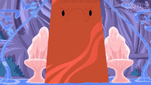 a cartoon drawing of a statue with the words gravest warrior on the bottom right