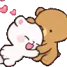 Bear Love Sticker - Bear Love Cute Stickers