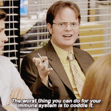 Dwight Schrute The Office GIF - Dwight Schrute The Office The Worst Thing GIFs
