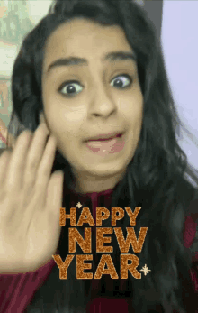 Sivaangi Shivangi GIF - Sivaangi Shivangi Happy New Year GIFs