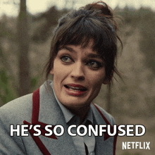 He'S So Confused Maeve Wiley GIF - He'S So Confused Maeve Wiley Emma Mackey GIFs