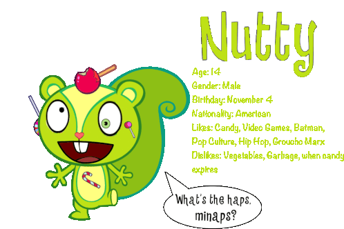 Nutty Sticker - Nutty Stickers