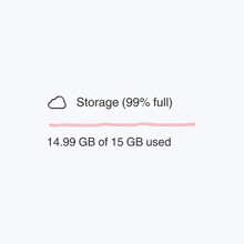 Storage Full Gdrive GIF - Storage Full Gdrive Google Drive GIFs