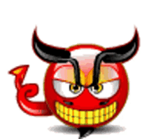 emoji emoji devil sinister smile evil