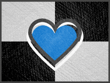 Blackbluewhite Hearts GIF - Blackbluewhite Hearts Herzen GIFs