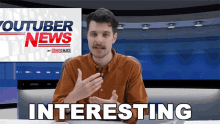Interesting Benedict Townsend GIF - Interesting Benedict Townsend Youtuber News GIFs