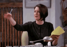 What Are You Wearing GIF - Karen Will And Grace GIFs