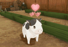 Cow Cartooncow GIF - Cow Cartooncow Love GIFs