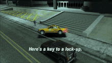 gtagif gta one liners heres a key to a lock up
