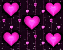 Pink Hearts Heart Beart GIF - Pink Hearts Heart Beart Love GIFs