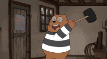 Ouch Grizzly GIF
