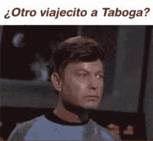 a man is sitting in a chair with his eyes closed and a caption that says `` otro viajecito a taboga '' .