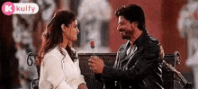Shahrukh And Kajal Love You GIF - Shahrukh And Kajal Love You Love Propose GIFs