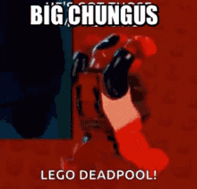Big Chungus Lego GIF - Big Chungus Lego Deadpool GIFs